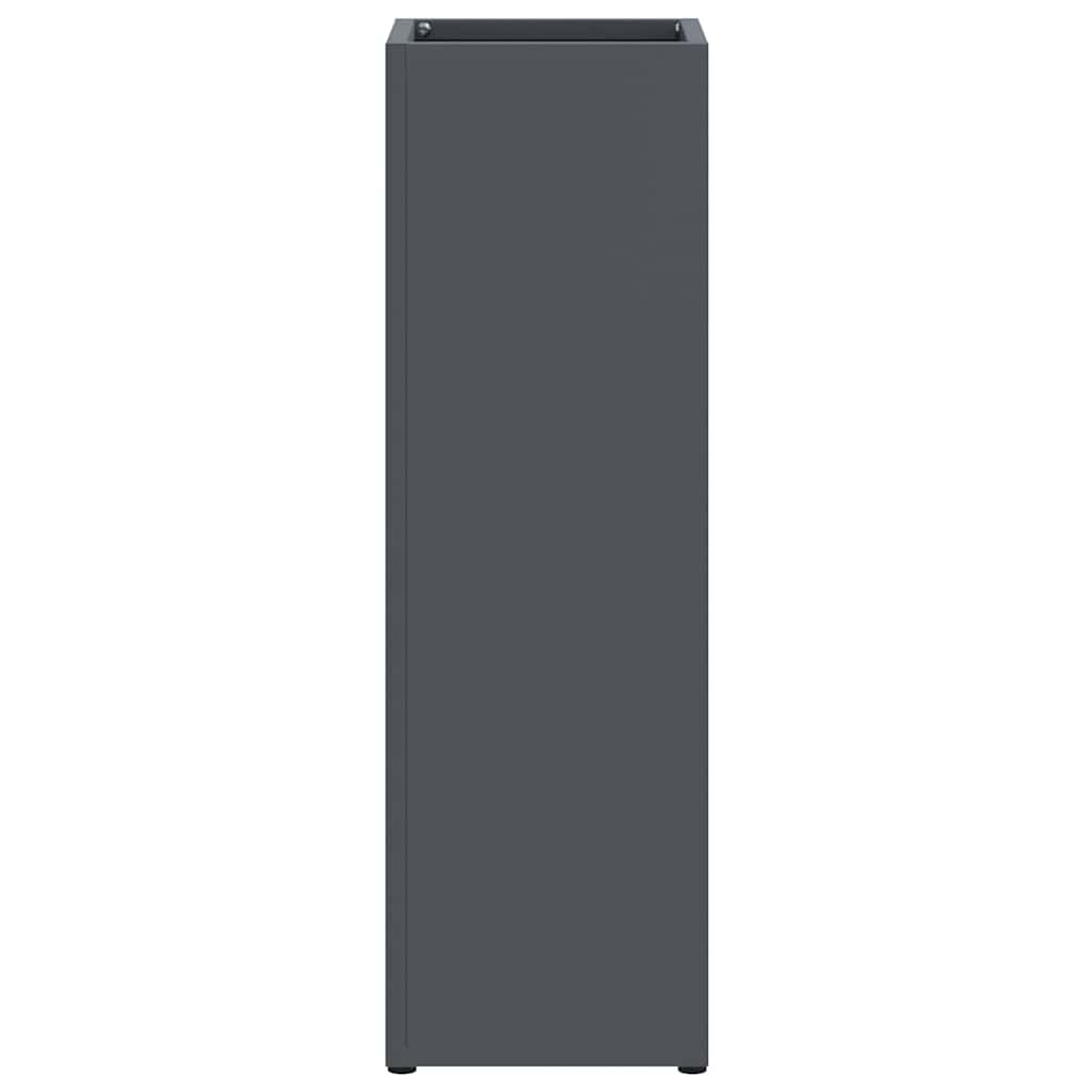 Paraplu Standaard Antraciet 15,5 x 15,5 x 49 cm Metaal