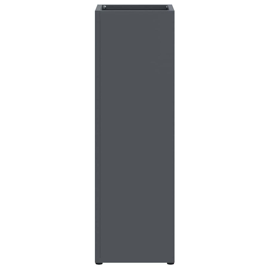 Paraplu Standaard Antraciet 15,5 x 15,5 x 49 cm Metaal