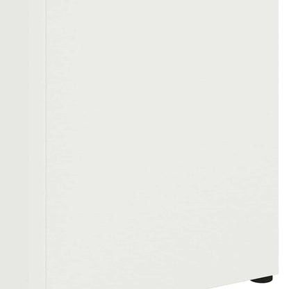 Paraplu Standaard met opslag Wit 15,5 x 15,5 x 49 cm Metaal