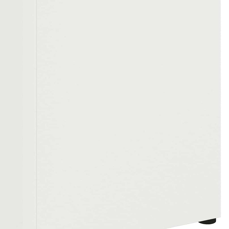 Paraplu Standaard met opslag Wit 15,5 x 15,5 x 49 cm Metaal