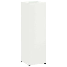 Paraplu Standaard met opslag Wit 15,5 x 15,5 x 49 cm Metaal