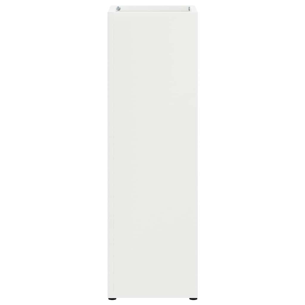 Paraplu Standaard met opslag Wit 15,5 x 15,5 x 49 cm Metaal