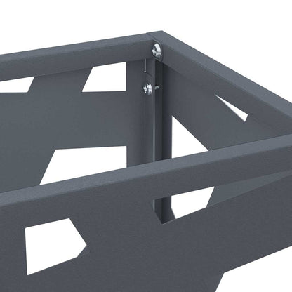 Paraplu Standaard Antraciet 15,5 x 15,5 x 49 cm Metaal