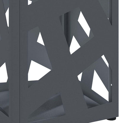 Paraplu Standaard Antraciet 15,5 x 15,5 x 49 cm Metaal
