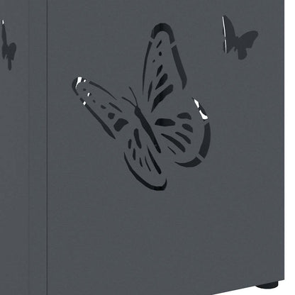 Paraplu Standaard Antraciet 15,5 x 15,5 x 49 cm Metaal