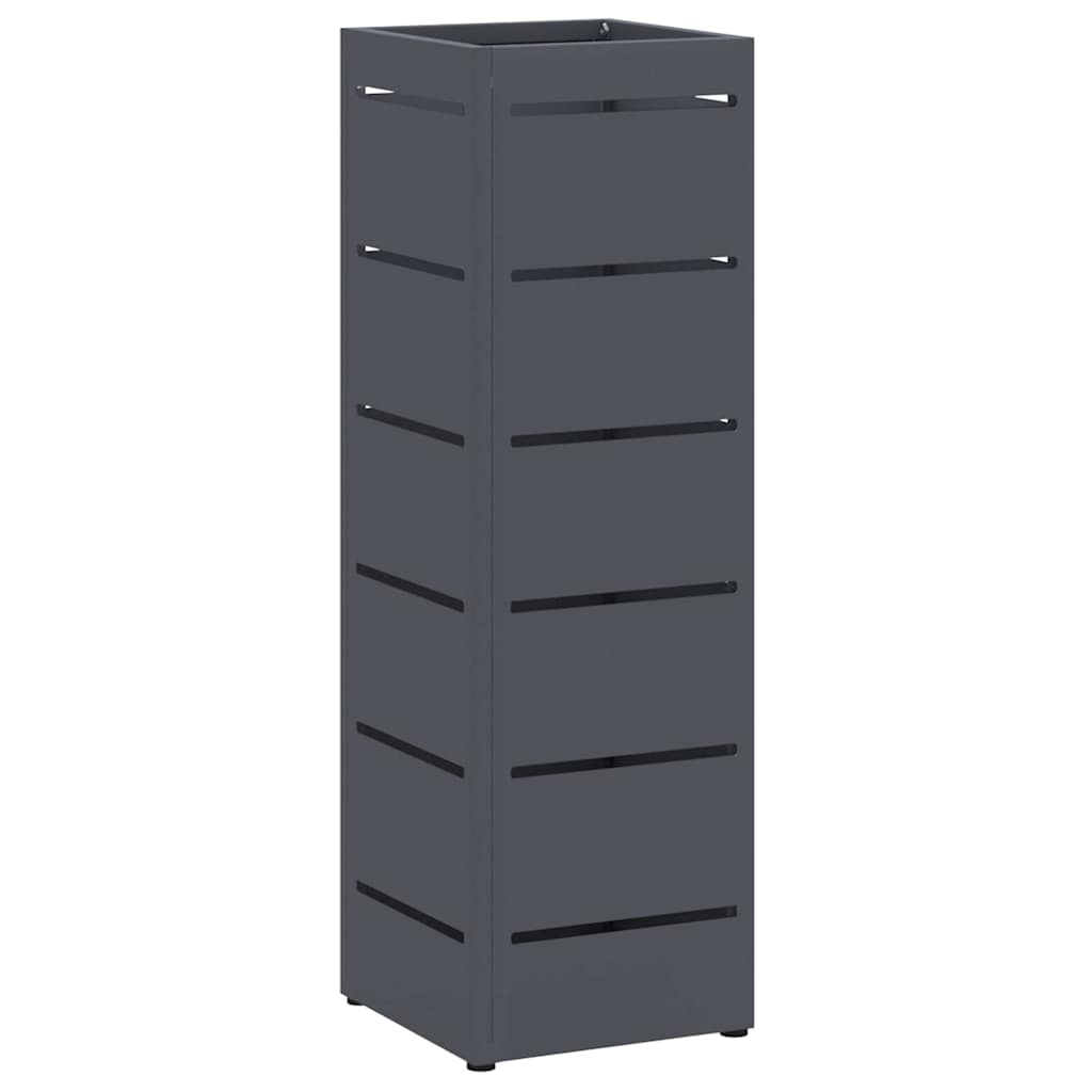 Paraplu Standaard Antraciet 15,5 x 15,5 x 49 cm Metaal