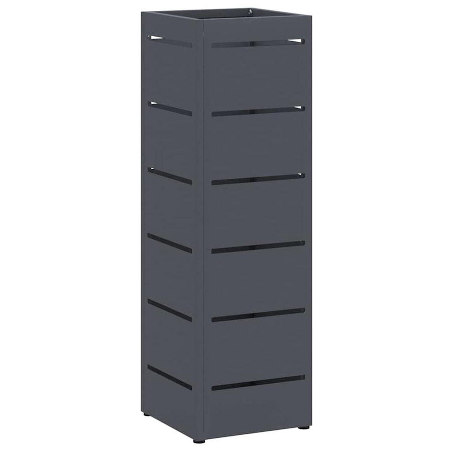 Paraplu Standaard Antraciet 15,5 x 15,5 x 49 cm Metaal