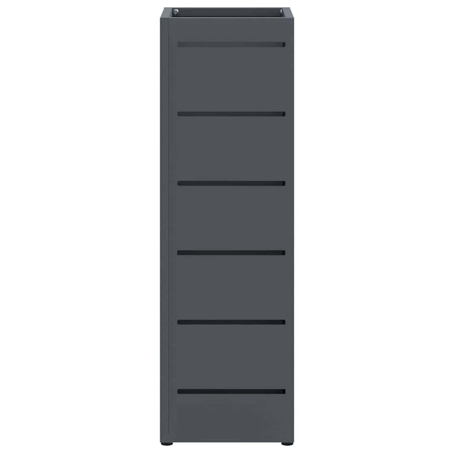 Paraplu Standaard Antraciet 15,5 x 15,5 x 49 cm Metaal