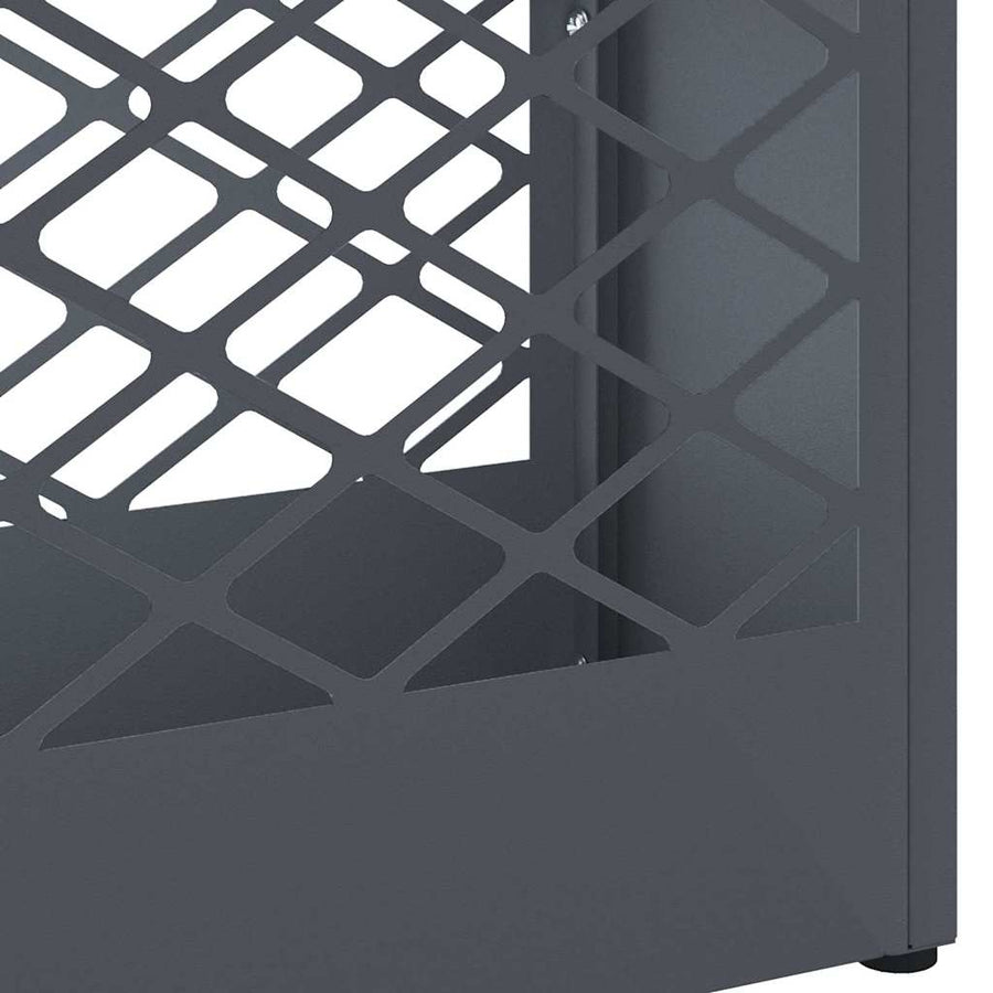 Paraplu Standaard Antraciet 28 x 12 x 41 cm Staal