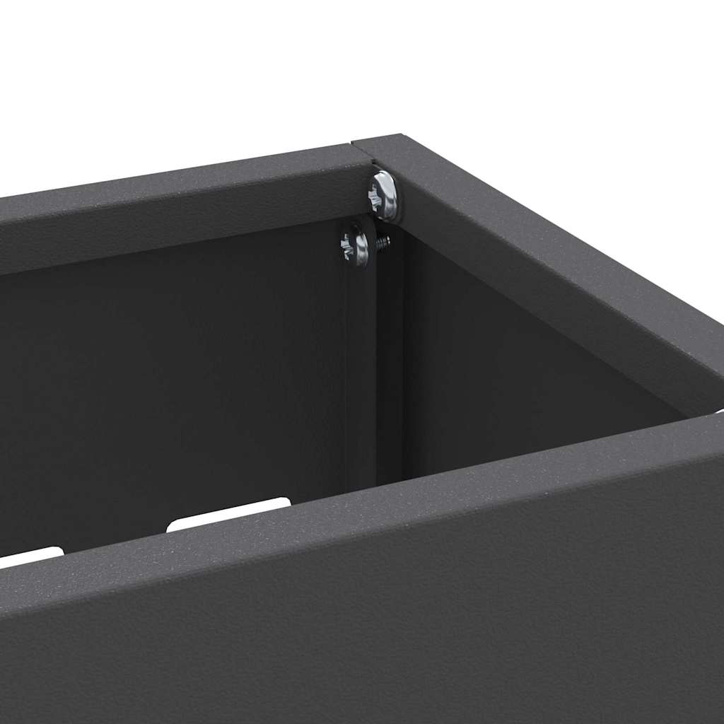 Paraplu Standaard Zwart 28 x 12 x 41 cm Staal