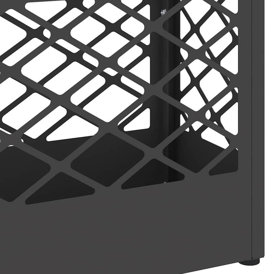 Paraplu Standaard Zwart 28 x 12 x 41 cm Staal