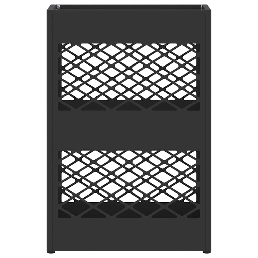 Paraplu Standaard Zwart 28 x 12 x 41 cm Staal