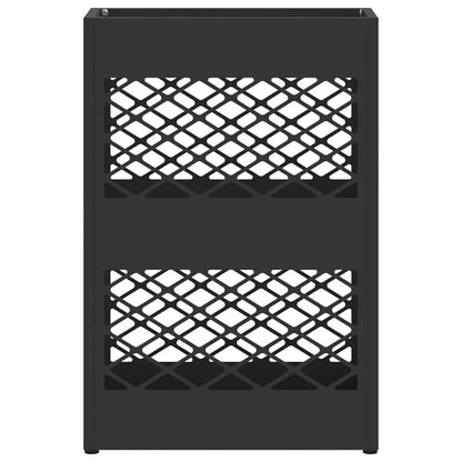 Paraplu Standaard Zwart 28 x 12 x 41 cm Staal