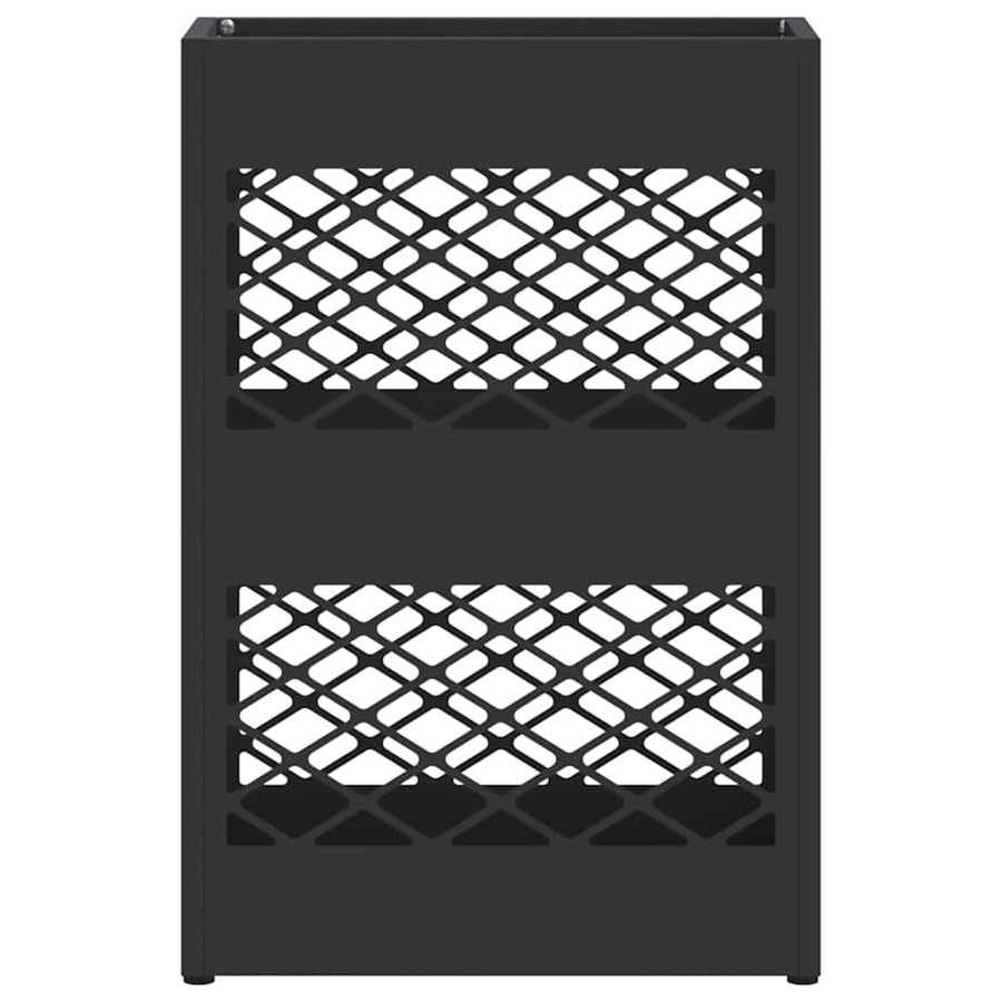 Paraplu Standaard Zwart 28 x 12 x 41 cm Staal