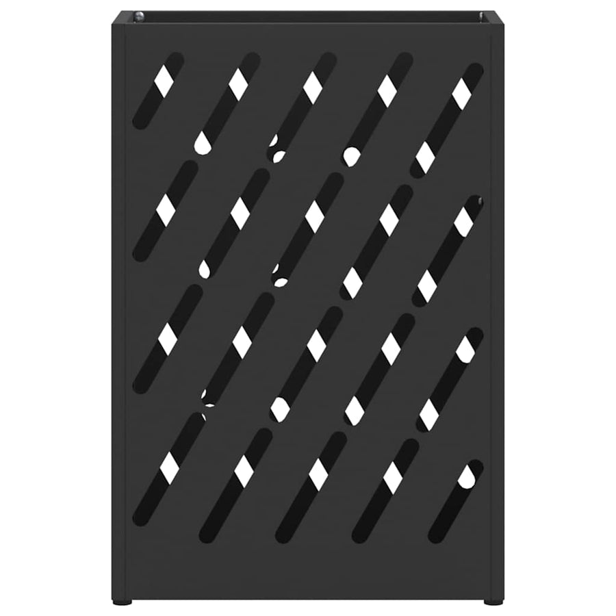 Paraplu Standaard Zwart 28 x 12 x 41 cm Staal