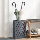 Umbrella Stand Anthracite 28 x 12 x 41 cm Steel