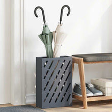 Paraplu Standaard Antraciet 28 x 12 x 41 cm Staal
