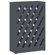 Paraplu Standaard Antraciet 28 x 12 x 41 cm Staal