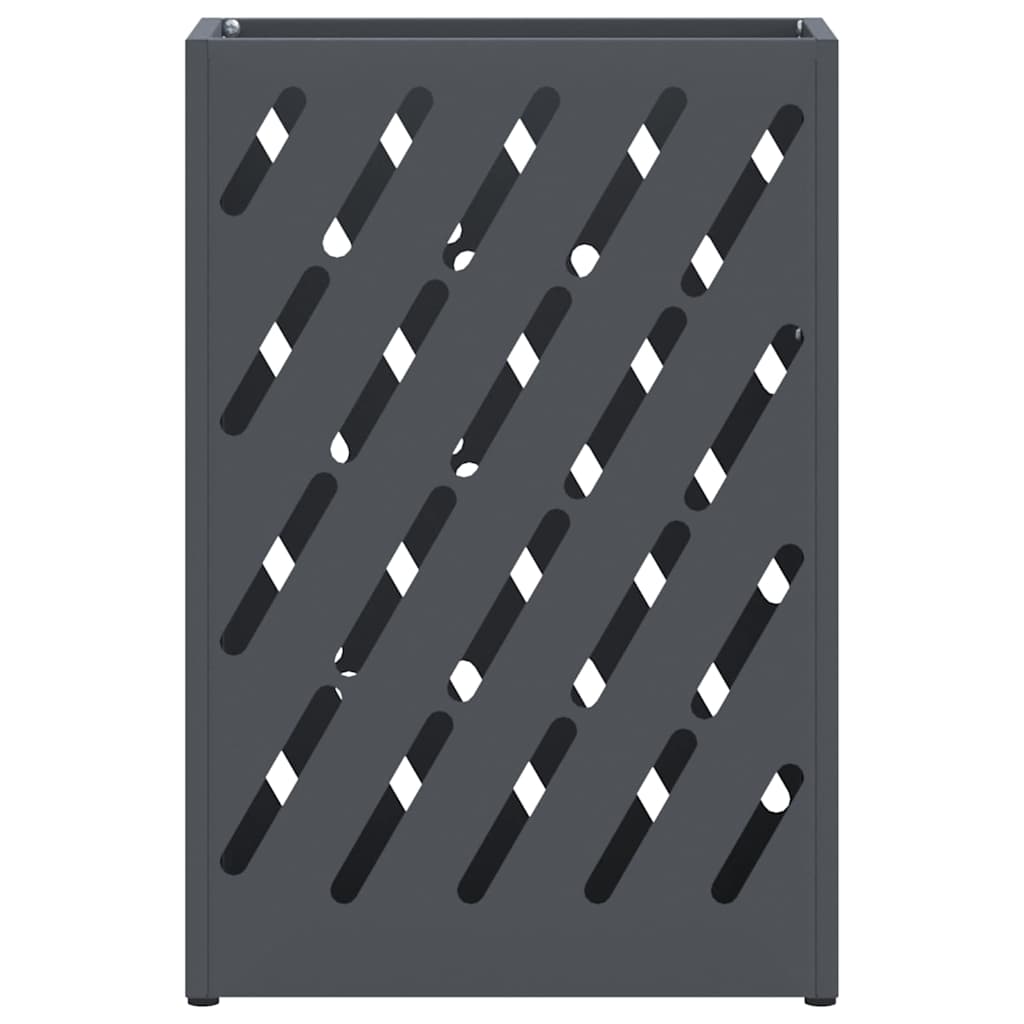 Paraplu Standaard Antraciet 28 x 12 x 41 cm Staal