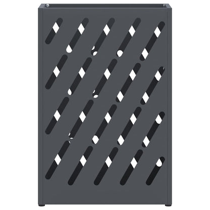 Paraplu Standaard Antraciet 28 x 12 x 41 cm Staal