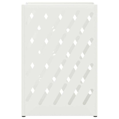Paraplu Standaard Wit 28 x 12 x 41 cm Staal