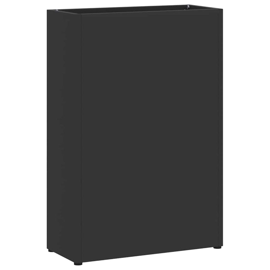 Paraplu Standaard met opslag Zwart 28 x 12 x 41 cm Metaal
