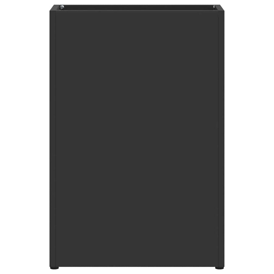 Paraplu Standaard met opslag Zwart 28 x 12 x 41 cm Metaal