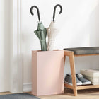 Paraplustandaard roze 28x12x41 cm staal