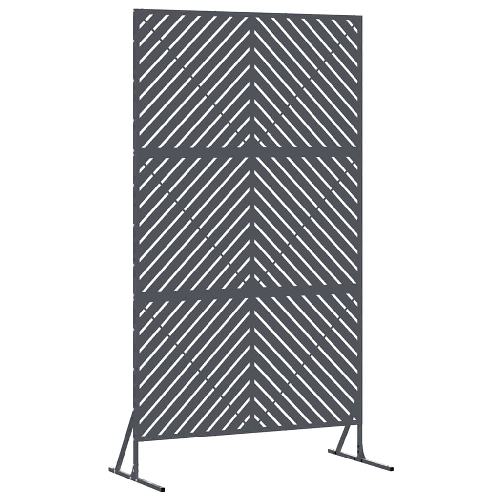 Privacyscherm Antraciet 100 x 50 x 180 cm Staal