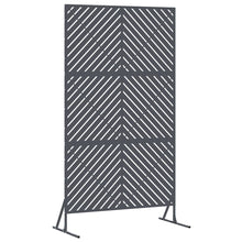 Privacyscherm Antraciet 100 x 50 x 180 cm Staal