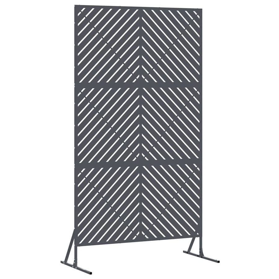 Privacyscherm Antraciet 100 x 50 x 180 cm Staal