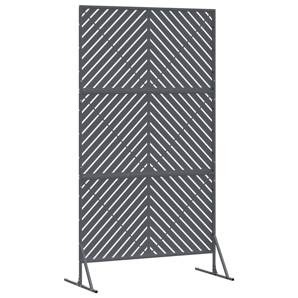 Privacyscherm Antraciet 100 x 50 x 180 cm Staal