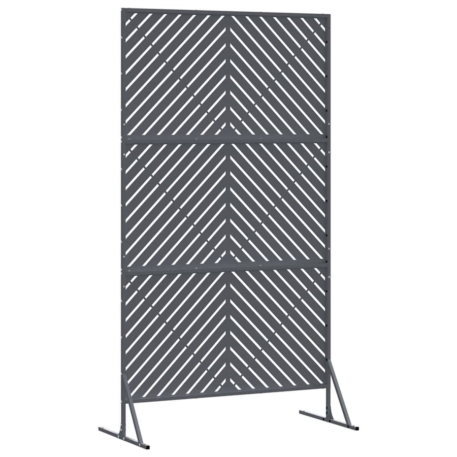 Privacyscherm Antraciet 100 x 50 x 180 cm Staal