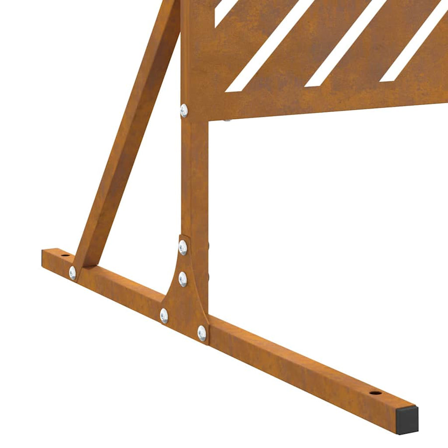 Hekpanelen 100 x 50 x 180 cm Roestvrij staal