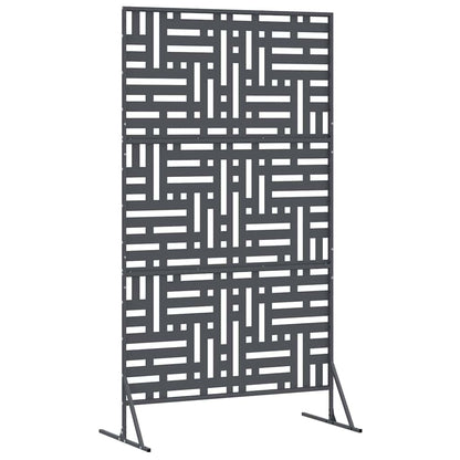 Privacyscherm Antraciet 100 x 50 x 180 cm Staal