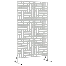 Privacyscherm Grijs 100 x 50 x 180 cm Staal