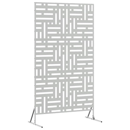 Privacyscherm Grijs 100 x 50 x 180 cm Staal