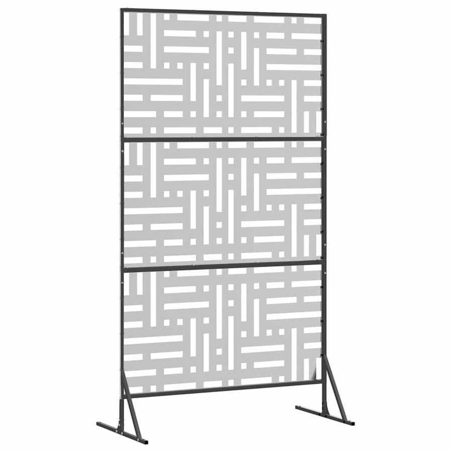 Privacyscherm Grijs 100 x 50 x 180 cm Staal