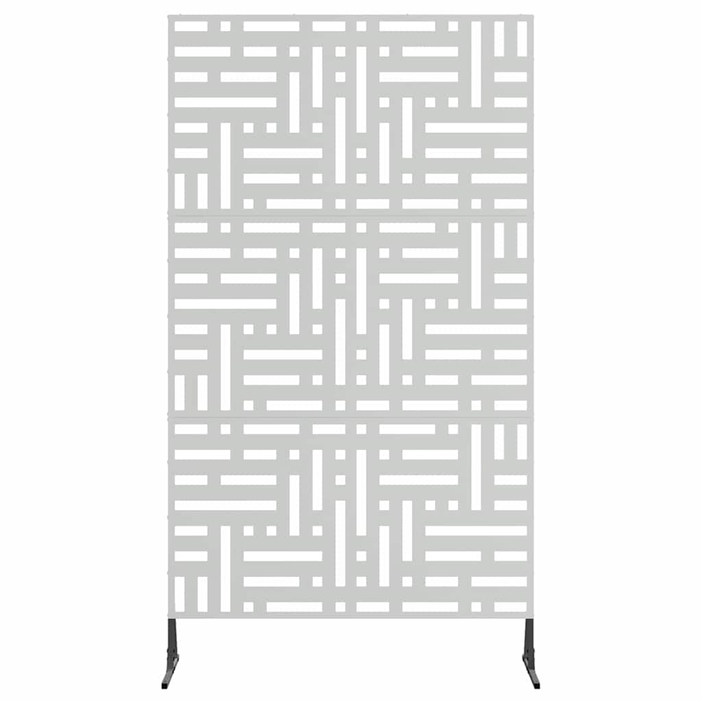 Privacyscherm Grijs 100 x 50 x 180 cm Staal