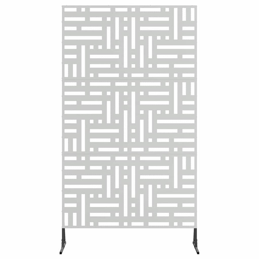 Privacyscherm Grijs 100 x 50 x 180 cm Staal