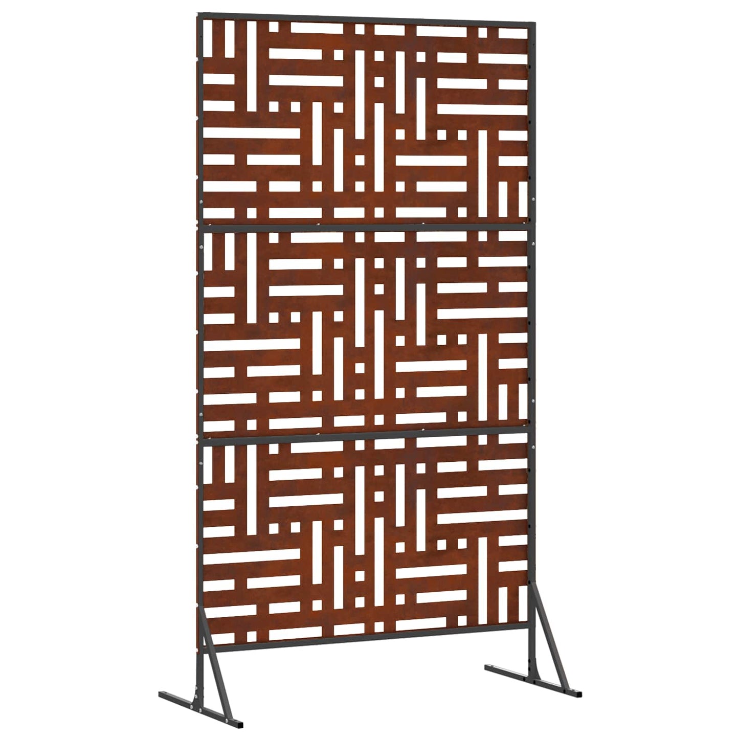 Privacyscherm Grijs 100 x 50 x 180 cm Cortenstaal