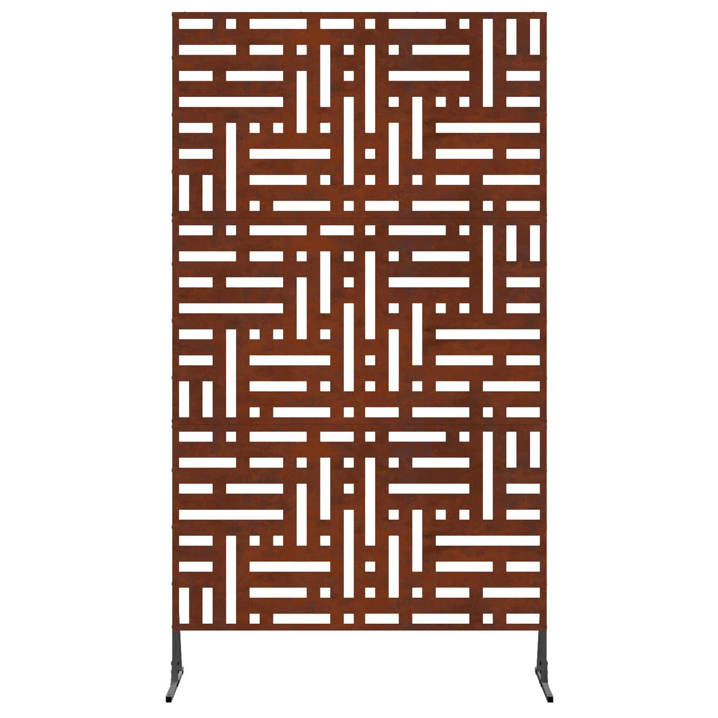 Privacyscherm Grijs 100 x 50 x 180 cm Cortenstaal