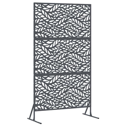 Privacyscherm Antraciet 100 x 50 x 180 cm Staal