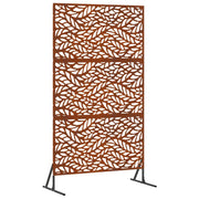 Privacyscherm cortenstaal 100x50x180 cm grijs