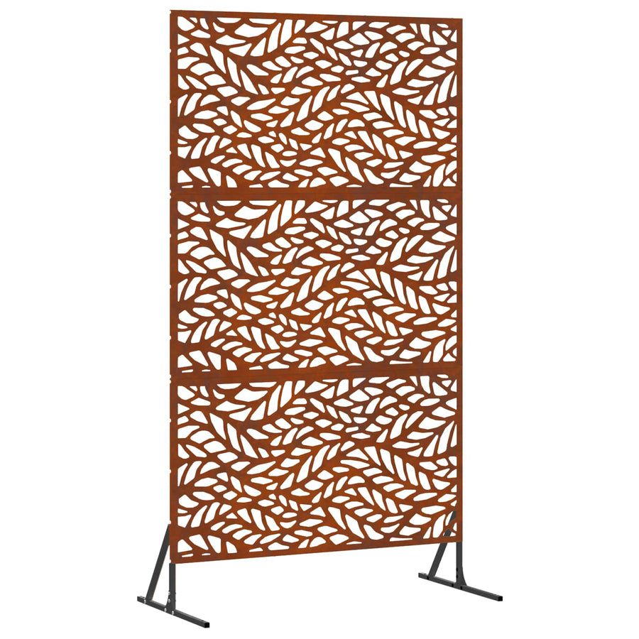 Privacyscherm Grijs 100 x 50 x 180 cm Cortenstaal