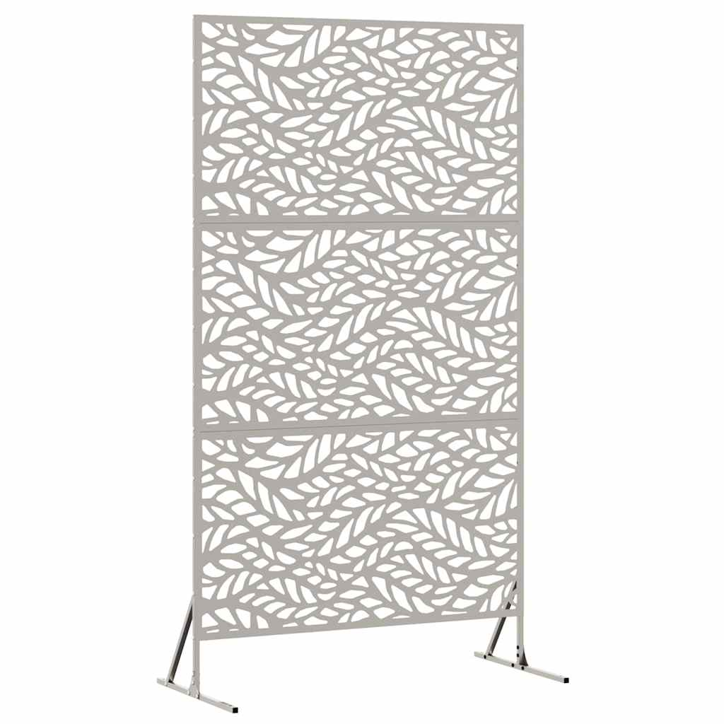 Privacyscherm Grijs 100 x 50 x 180 cm Cortenstaal