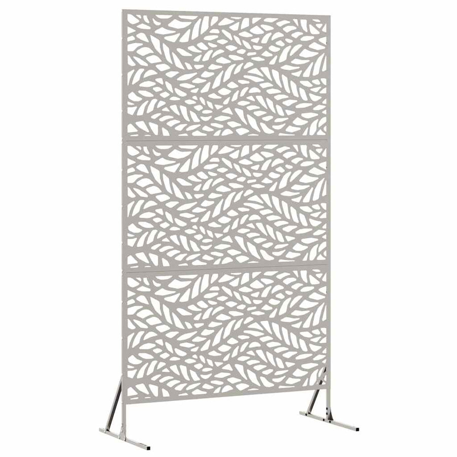 Privacyscherm Grijs 100 x 50 x 180 cm Cortenstaal