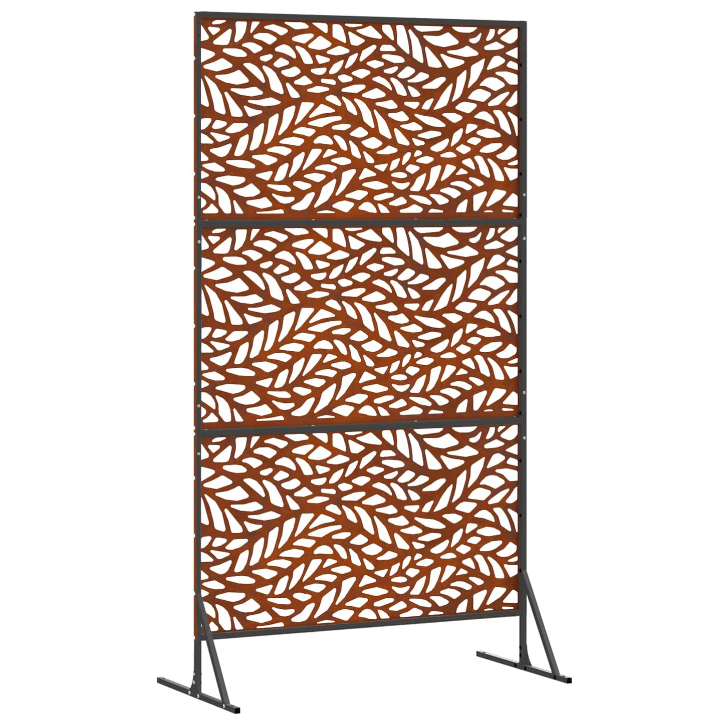 Privacyscherm Grijs 100 x 50 x 180 cm Cortenstaal
