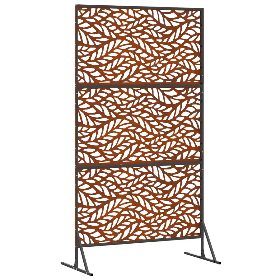 Privacyscherm Grijs 100 x 50 x 180 cm Cortenstaal