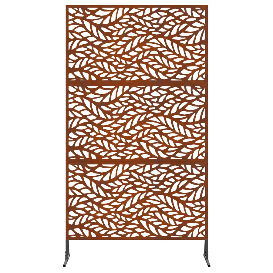 Privacyscherm Grijs 100 x 50 x 180 cm Cortenstaal